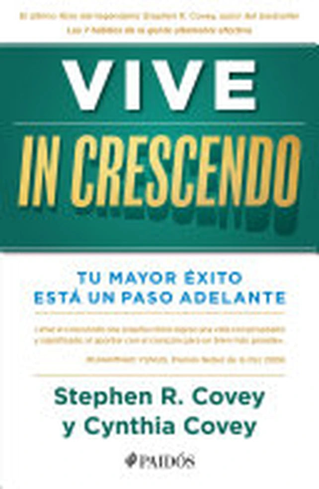 Portada de Vive in crescendo