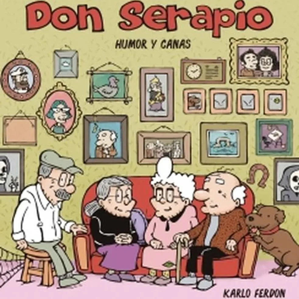 Portada de Don Serapio. Humor Y Canas