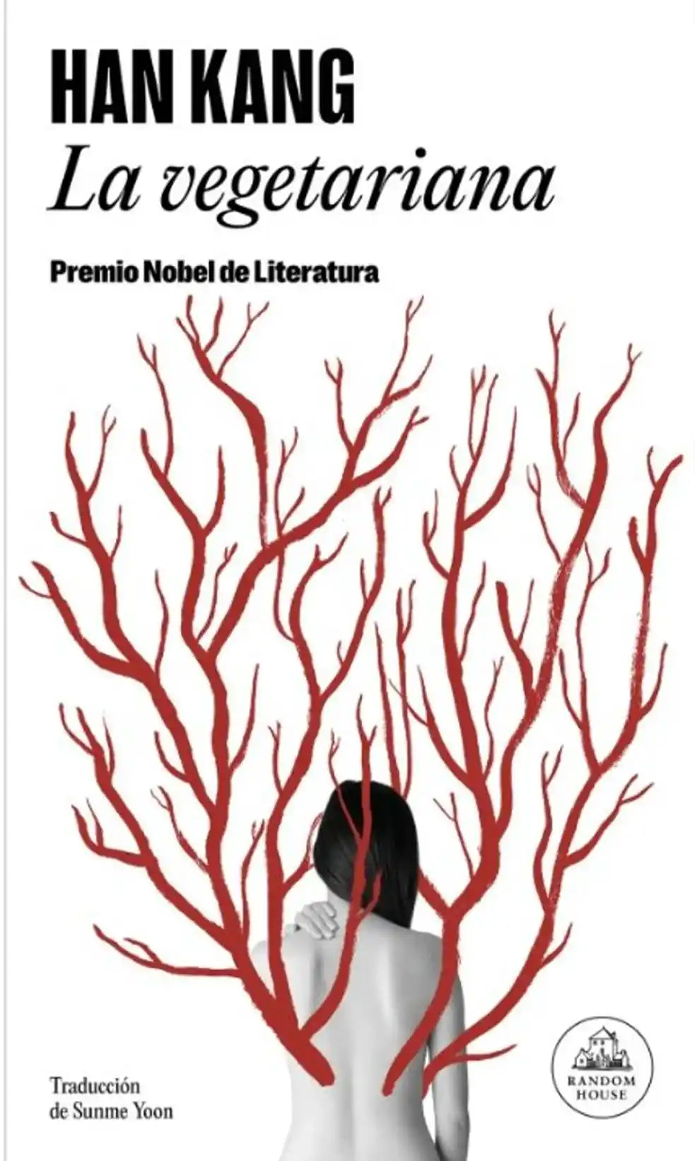 Portada de La vegetariana - Han Kang