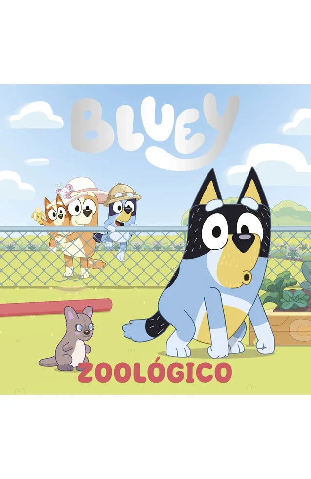 Portada de Bluey: Zoológico, Bluey