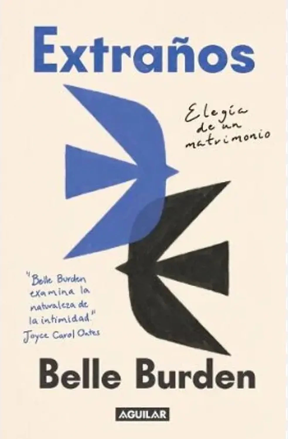 Portada de Extraños. Elegía de un matrimonio