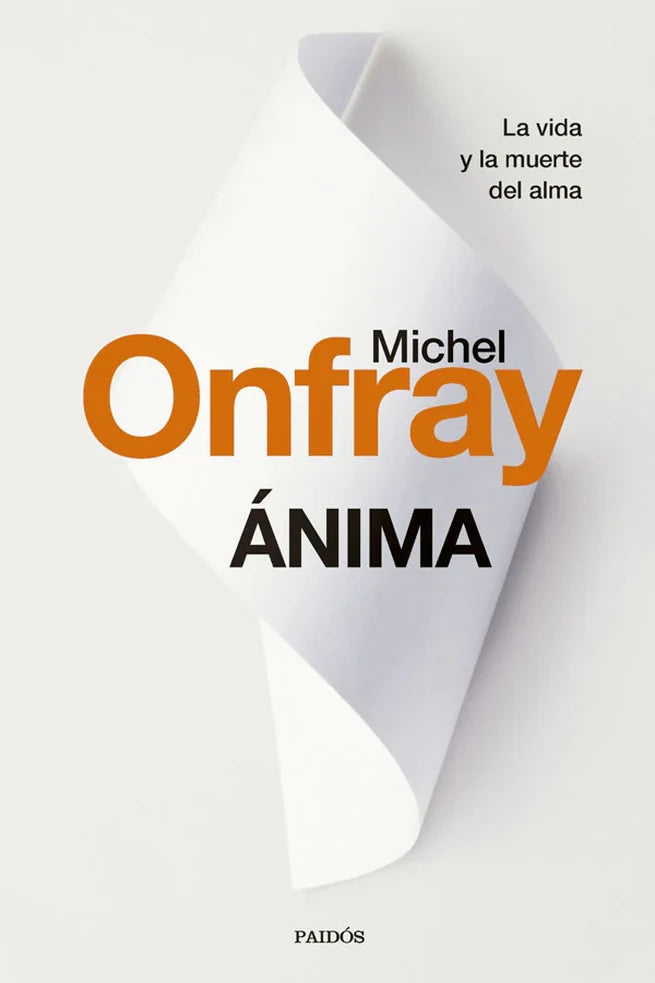 Portada de Ánima, Michel Onfray