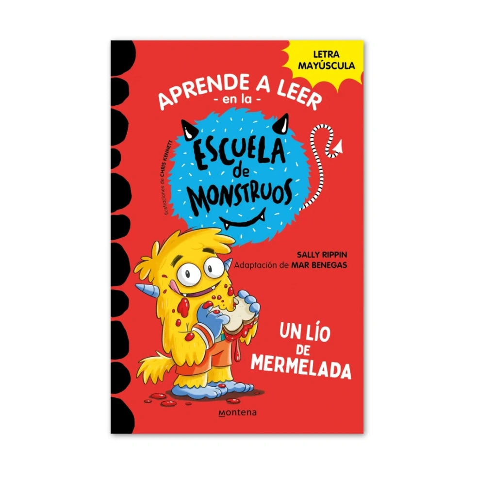 Portada de Aprender a leer en la Escuela de Monstruos 2: Una liada de mermelada