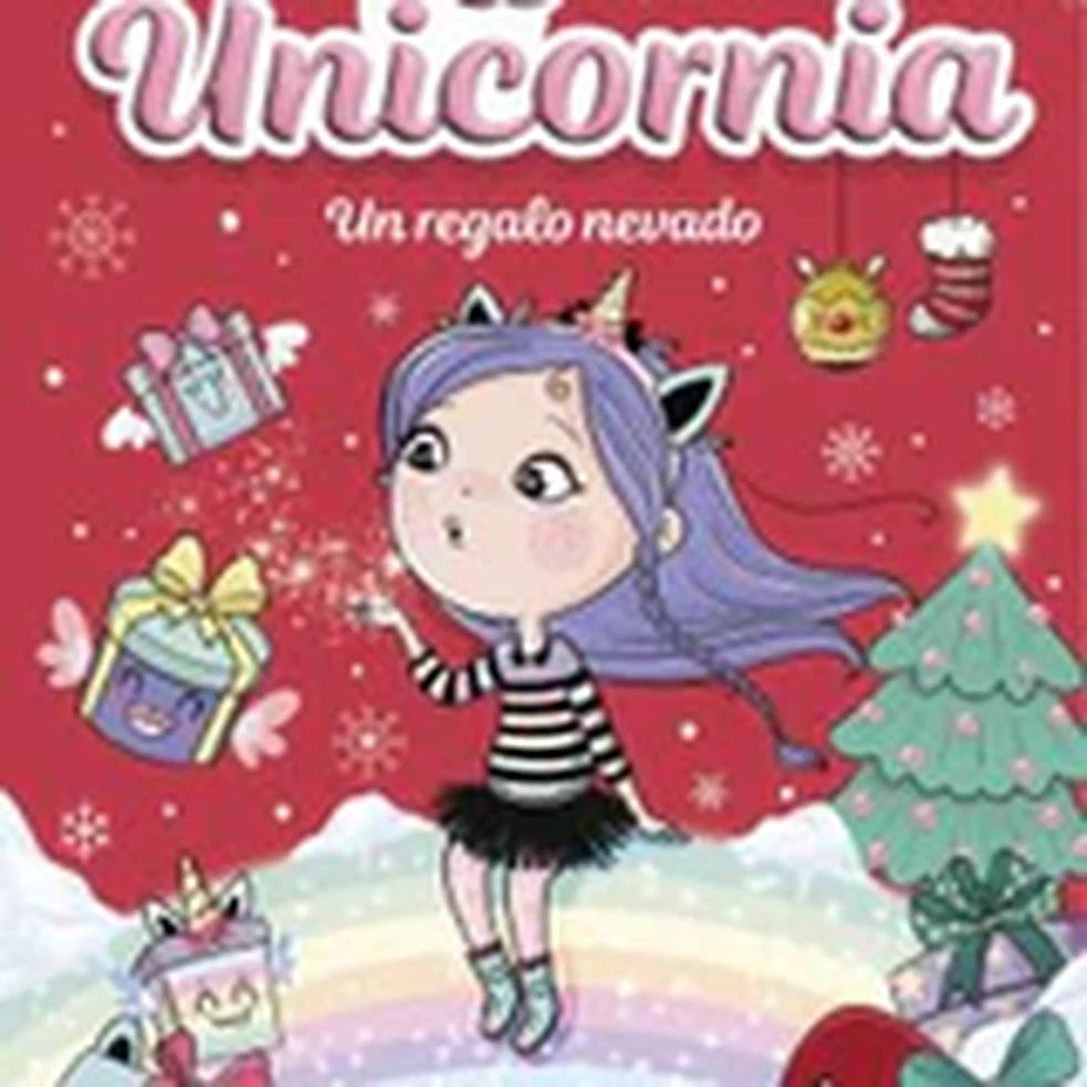 Portada de UNICORNIA UN REGALO NEVADO
