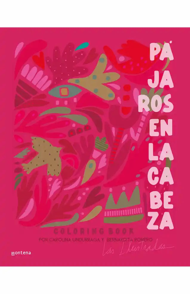 PAJAROS EN LA CABEZA COLORING BOOK