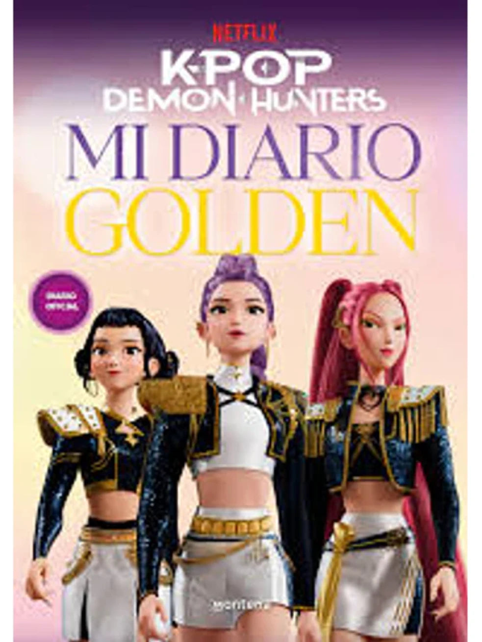 Portada del libro K-Pop Demon Hunters. Mi diario golden