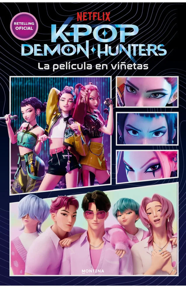 Portada de K-Pop Demon Hunters: la película en cómic, K-Pop Demon Hunters