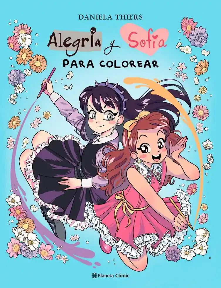 Portada de ALEGRIA Y SOFIA PARA COLOREAR