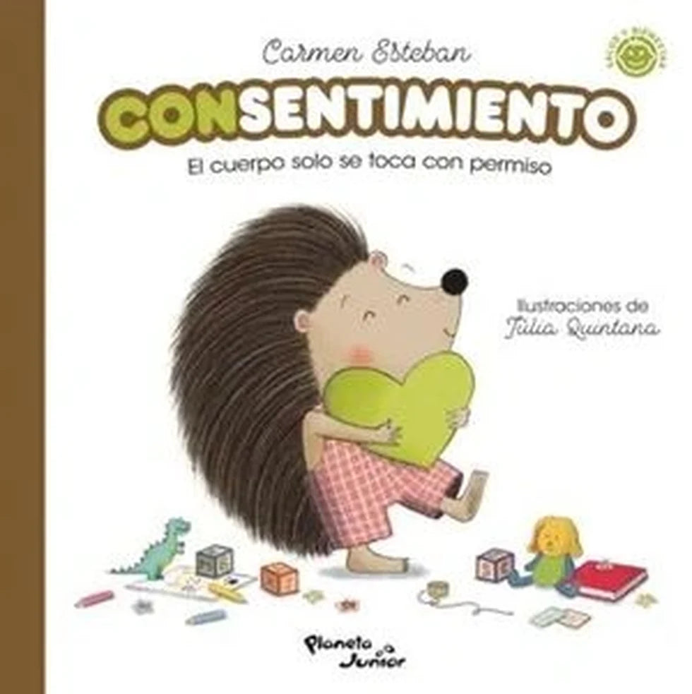 Portada de CONSENTIMIENTO EL CUERPO SOLO SE TOCA