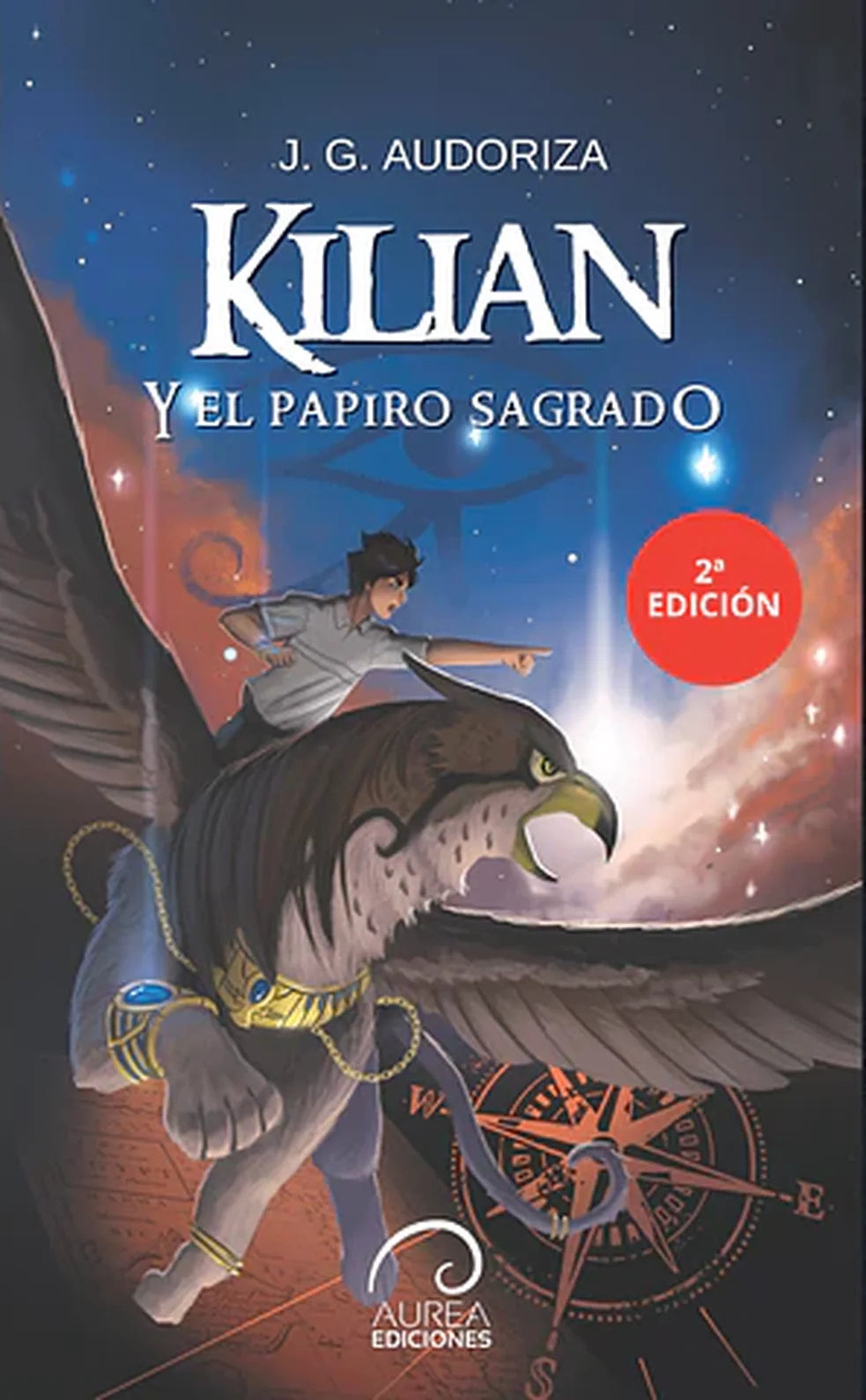 Portada libro Kilian y el papiro sagrado