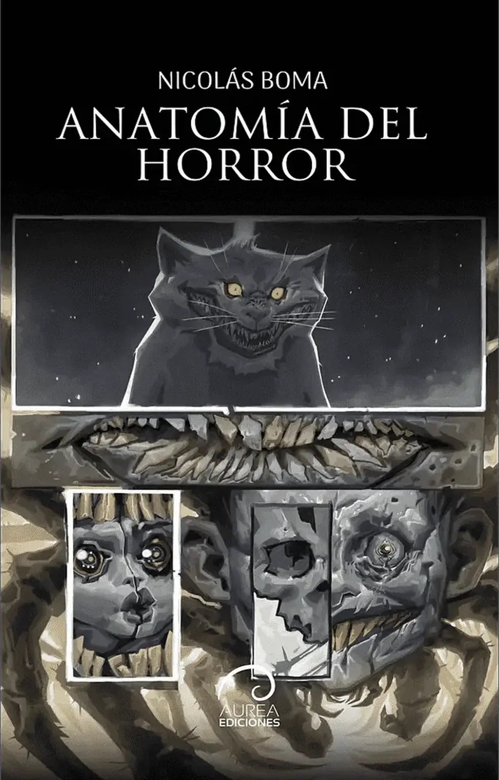 Portada libro Anatomía del horror
