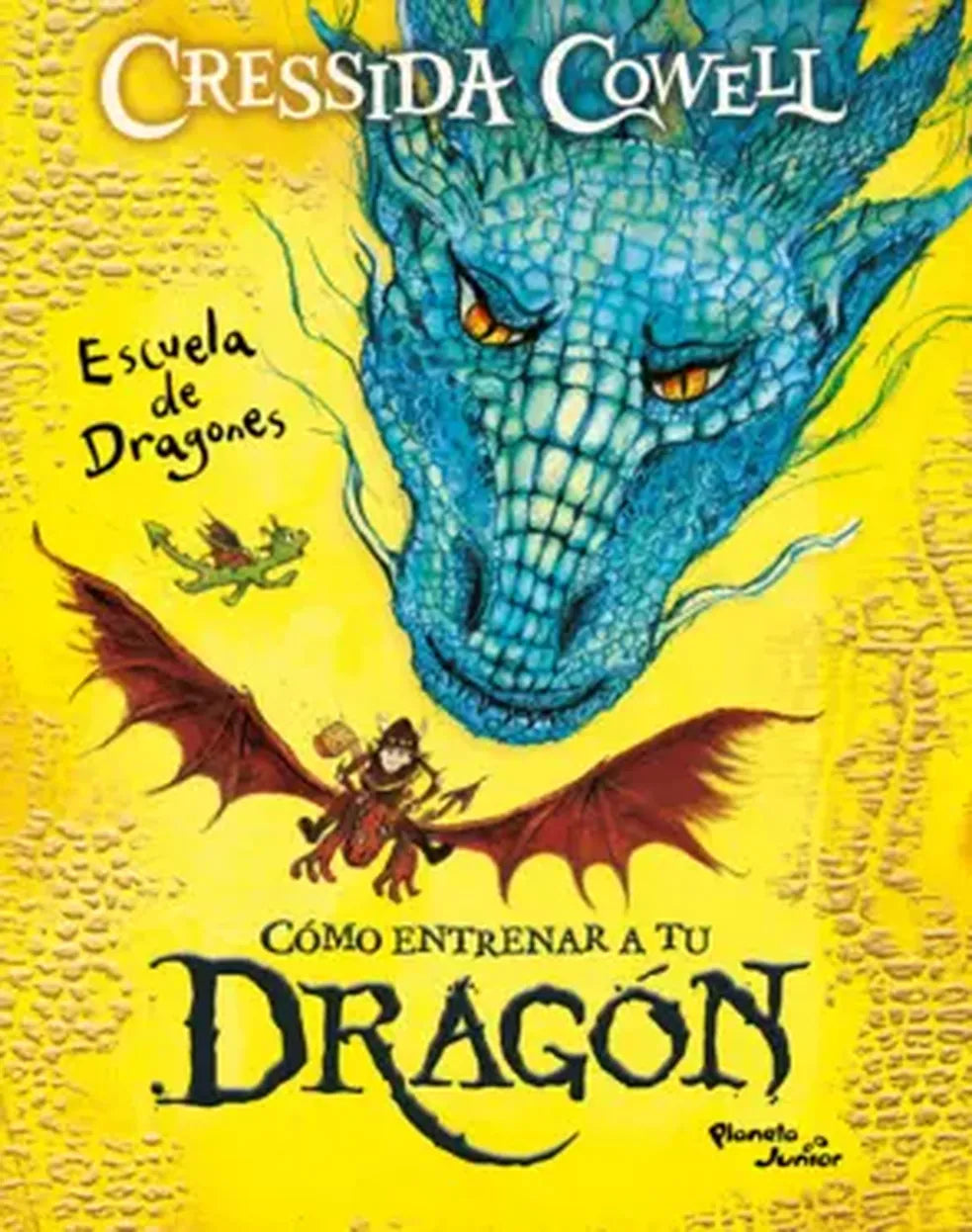 Portada de Cómo entrenar a tu dragón. Escuela de dragones