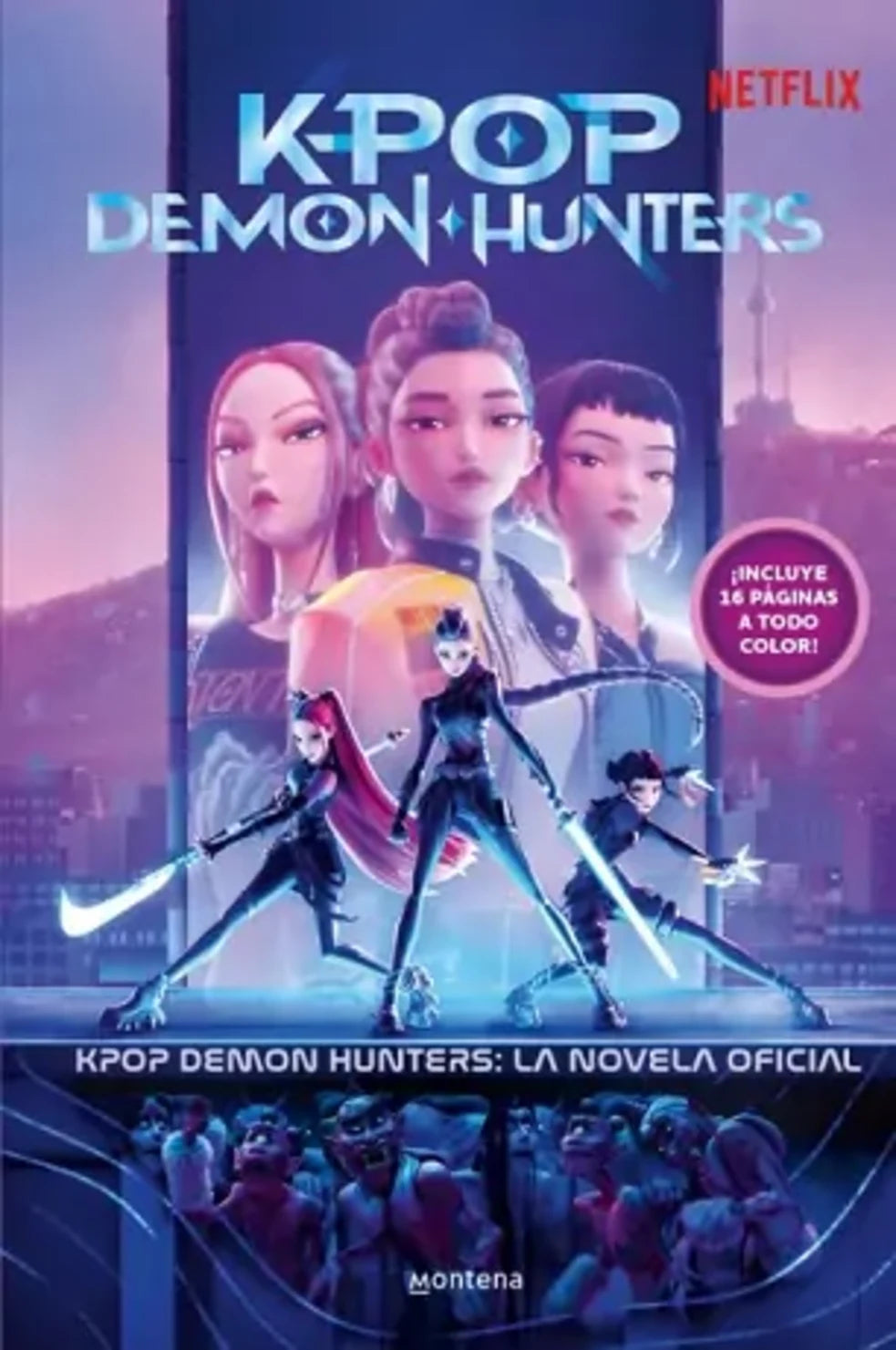 Portada del libro K-Pop Demon Hunters