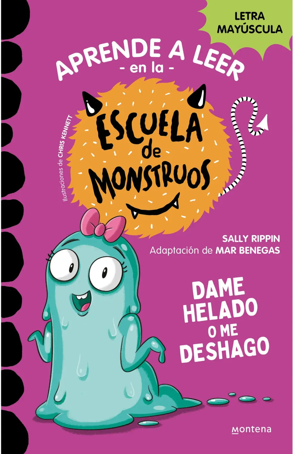 Portada de Aprender a leer en la Escuela de Monstruos 10. Dame helado o me deshago