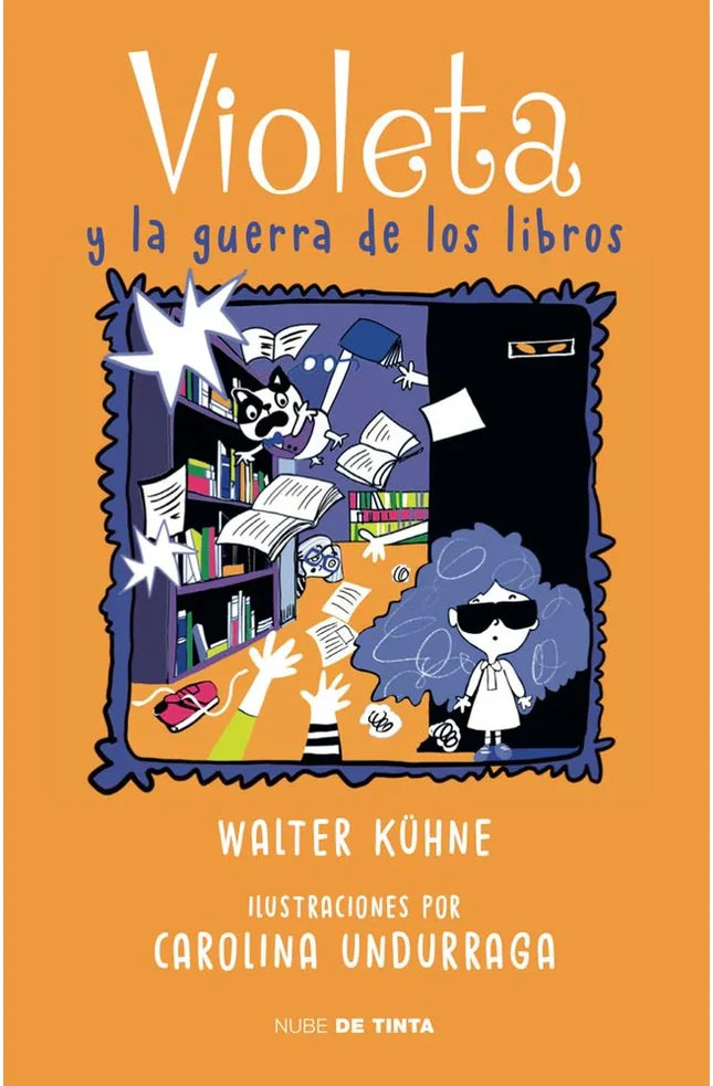 Portada de VIOLETA Y LA GUERRA DE LOS LIBROS