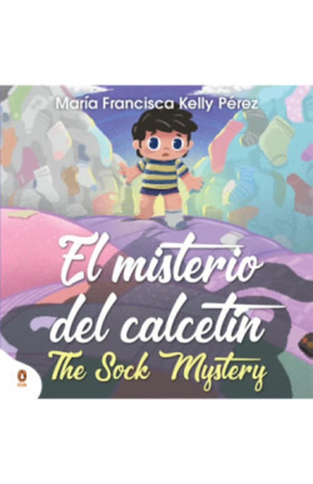 Portada de El misterio del calcetín. The Sock Mystery