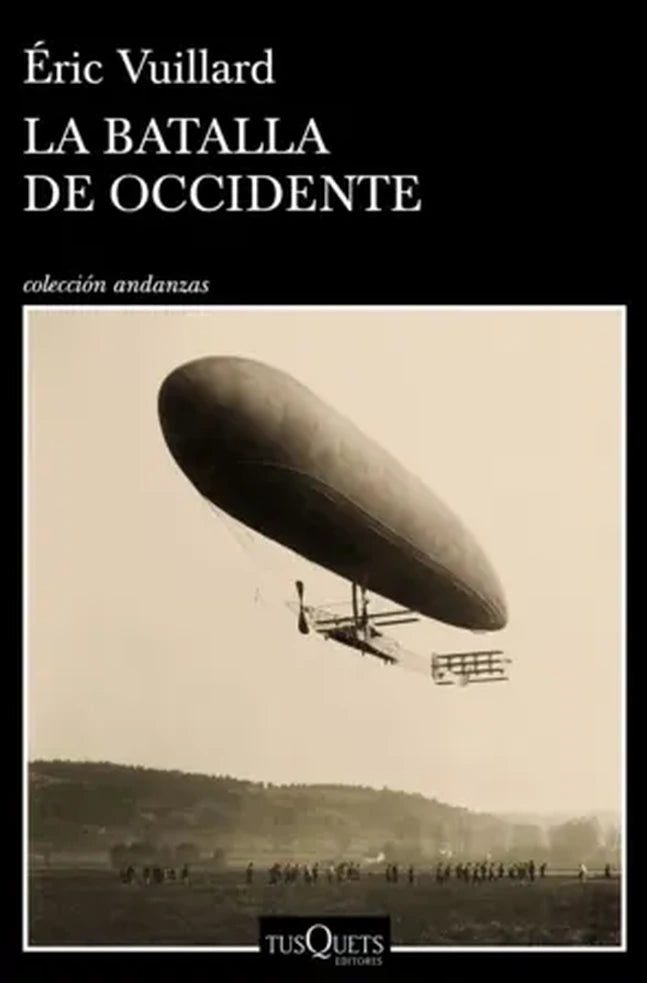 Portada de La Batalla de Occidente, de Eric Vuillard