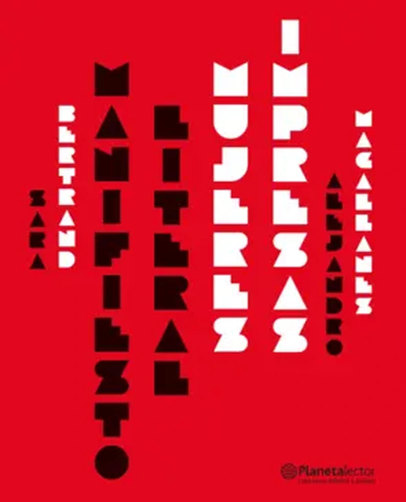 Portada de MANIFIESTO LITERAL MUJERES IMPRESAS — VARIOS AUTORES. ISBN 9789569962608