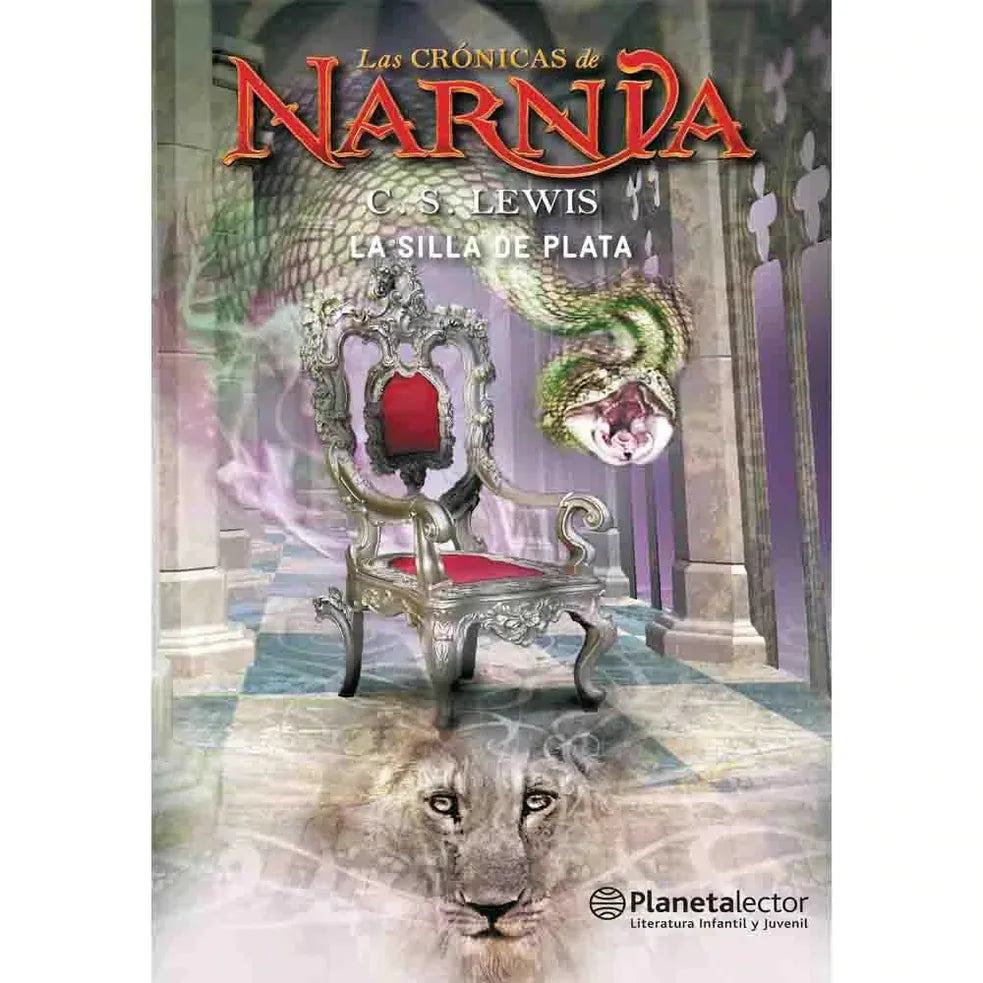 Portada de LA SILLA DE PLATA CRONICAS DE NARNIA