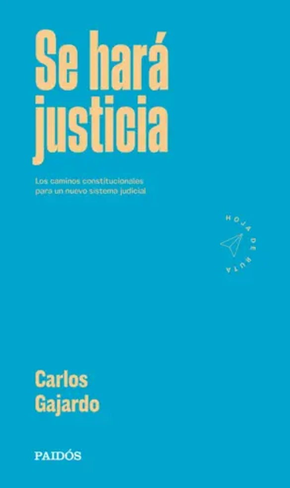 Portada de Se hará justicia, de Carlos Gajardo
