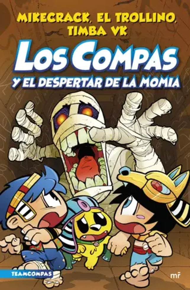 Portada de Los Compas y el despertar de la momia
