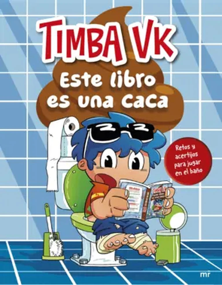 Portada de Timba Vk Este Libro Es una Caca, de Mikecrack El Troll