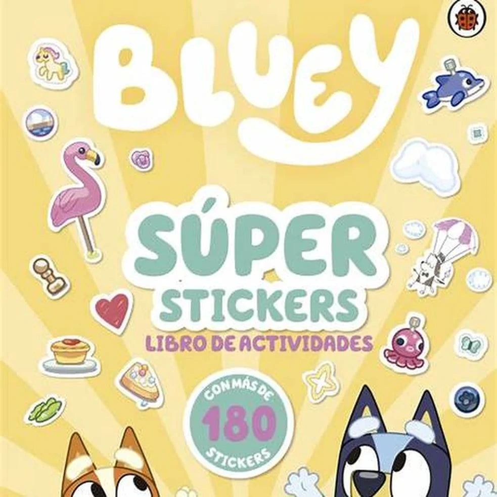 Portada de Bluey. Super Stickers