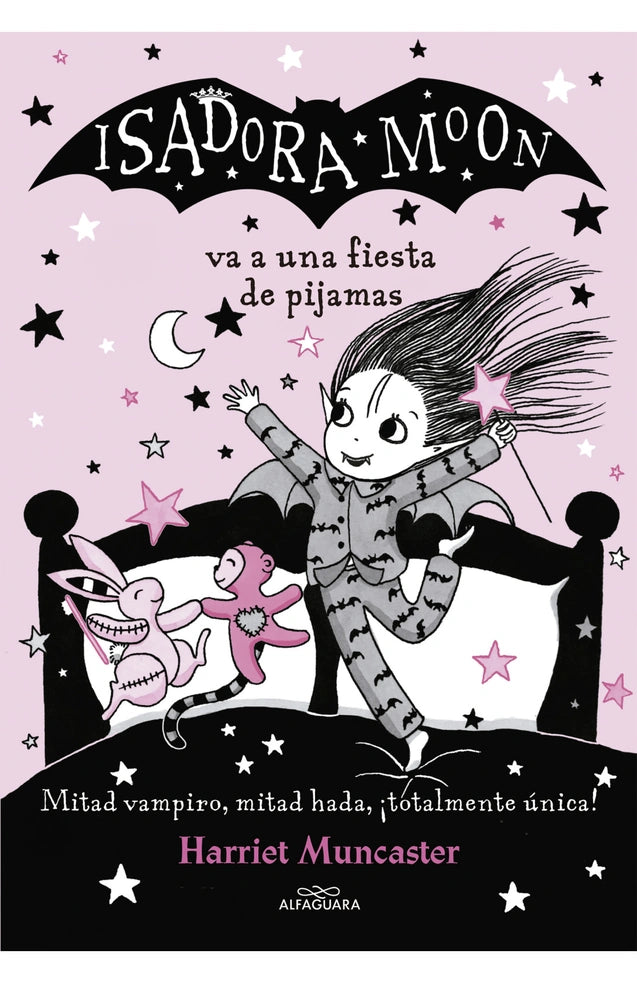 Portada de Isadora Moon va a una fiesta de pijamas