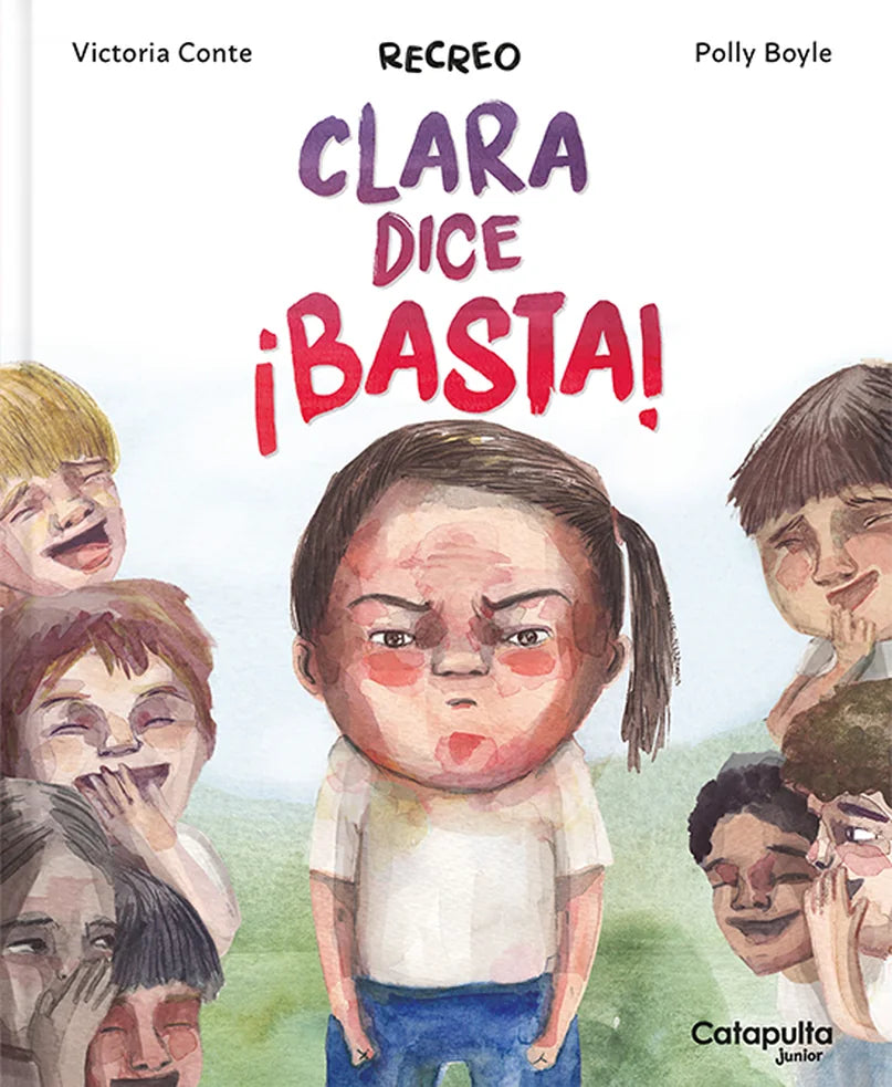 Portada de Recreo: Clara dice basta, Victoria Conte y Polly Boyle