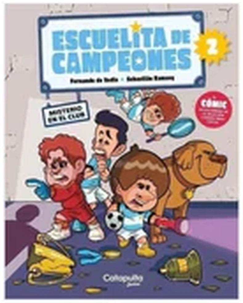 Portada de Escuelita de Campeones Misterio en el Club