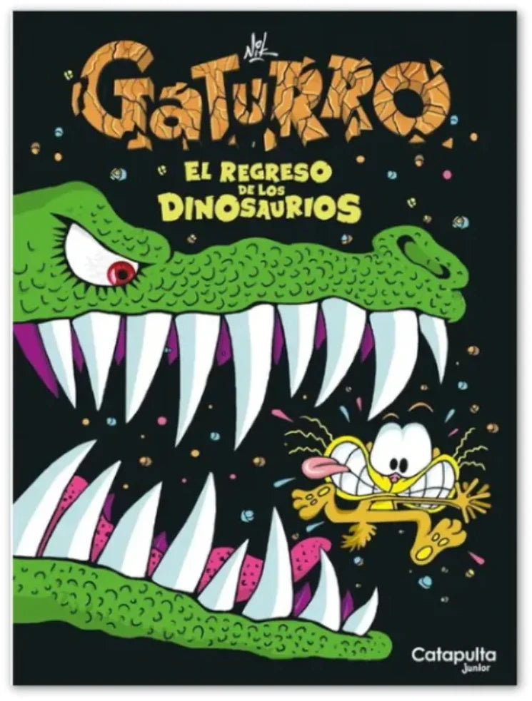 Portada de Gaturro el Regreso de los Dinosaurios
