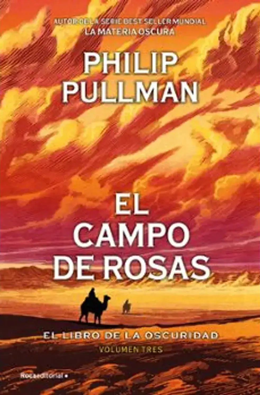 Portada de El campo de rosas. El Libro de la Oscuridad 3