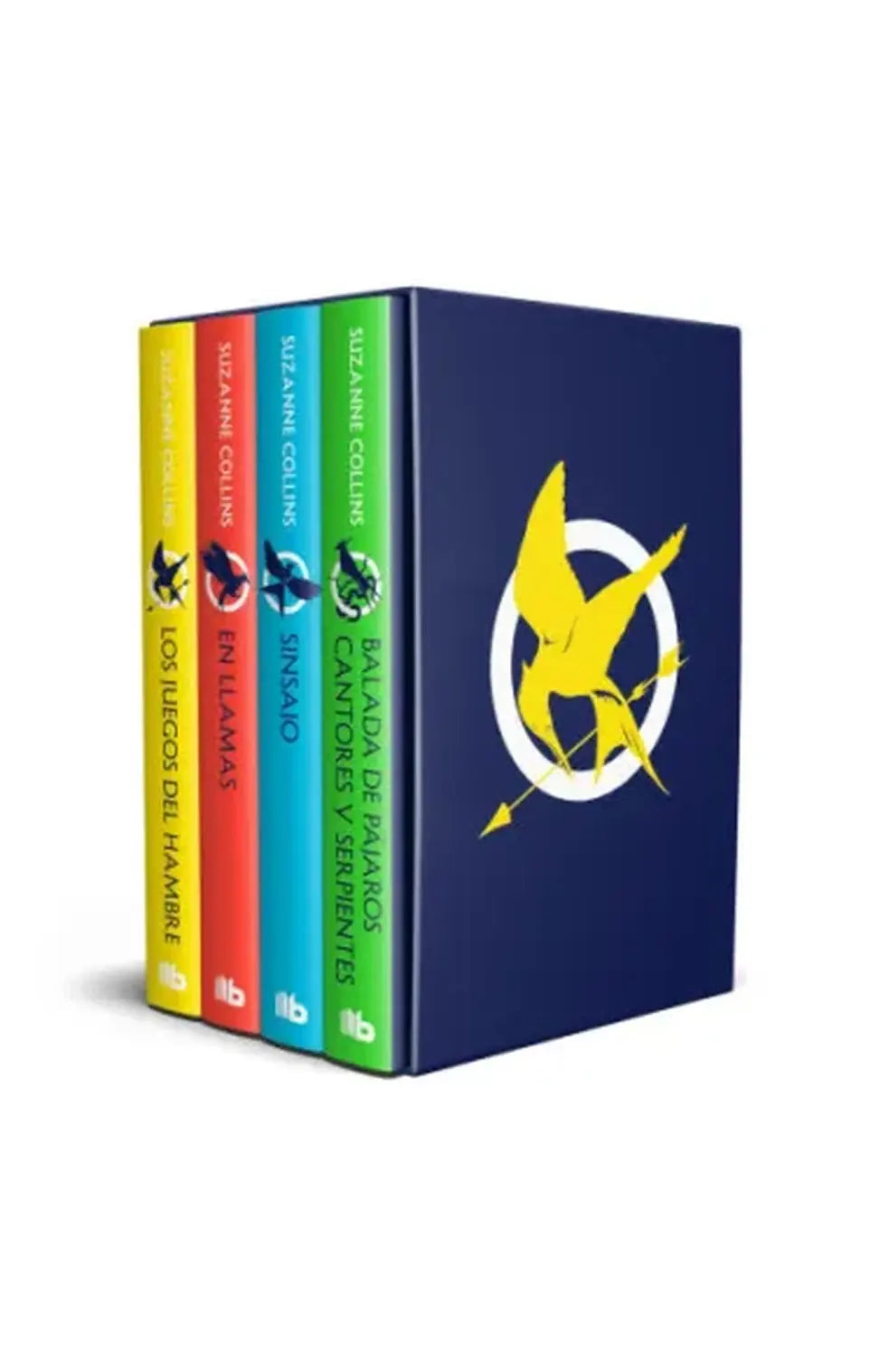 Portada del libro Los juegos del hambre. Estuche