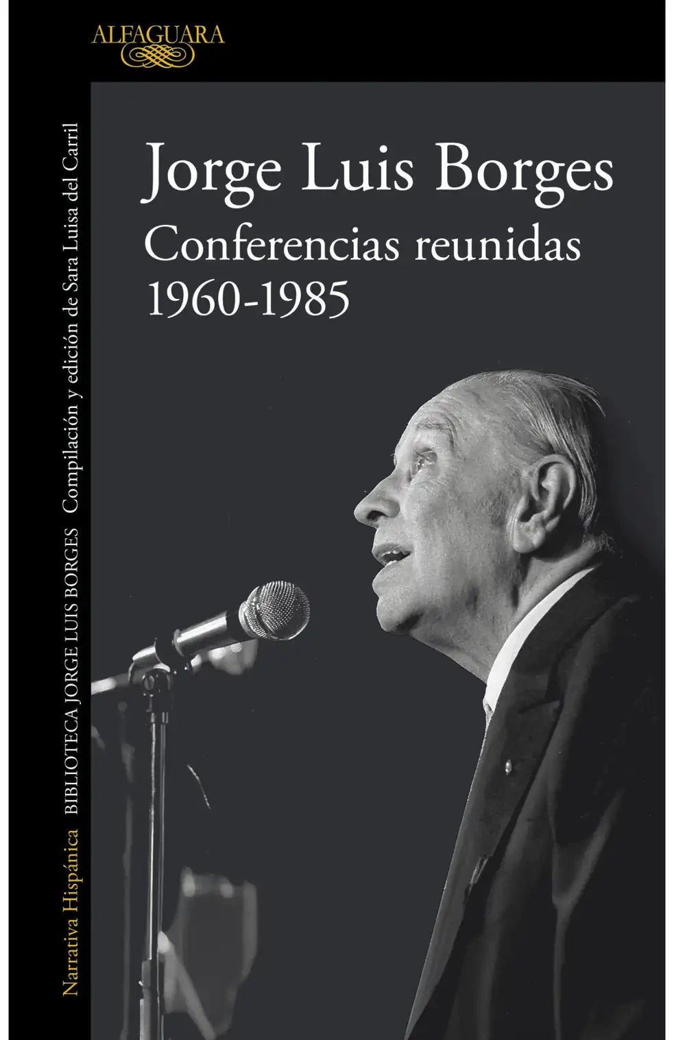 Portada de Conferencias reunidas: 1960-1985 de Jorge Luis Borges