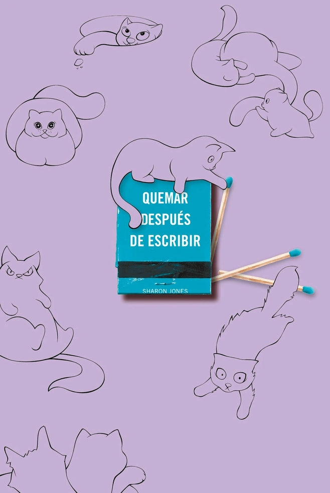 Portada de libro Quemar después de escribir (edición oficial gatos), de Sharon Jones