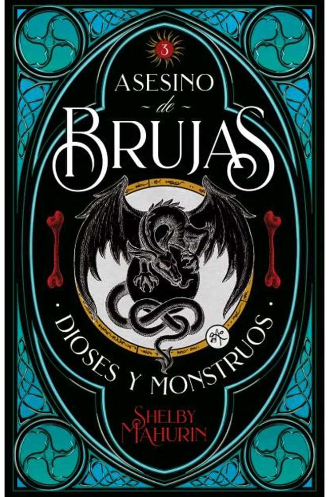 Portada del libro ASESINO DE BRUJAS 3 DIOSES Y MONSTRUOS de SHELBY MAHURIN , publicado por PUCK