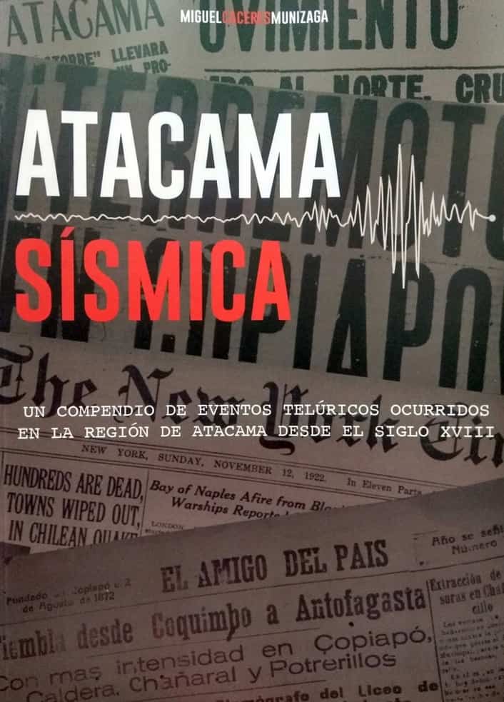 Comprar libro  ATACAMA SÍSMICA - MIGUEL CÁCERES MUNIZAGA con envío rápido a todo Chile - Qué Leo Copiapó