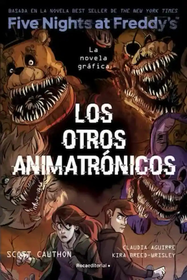 Portada del libro 'FIVE NIGHTS AT FREDDYS LA NOVELA GRÁFICA 2 LOS OTROS ANIMATRONICOS - S | TERROR' de nights. Pertenece a la categoría terror. Ideal para quienes buscan historias apasionantes.