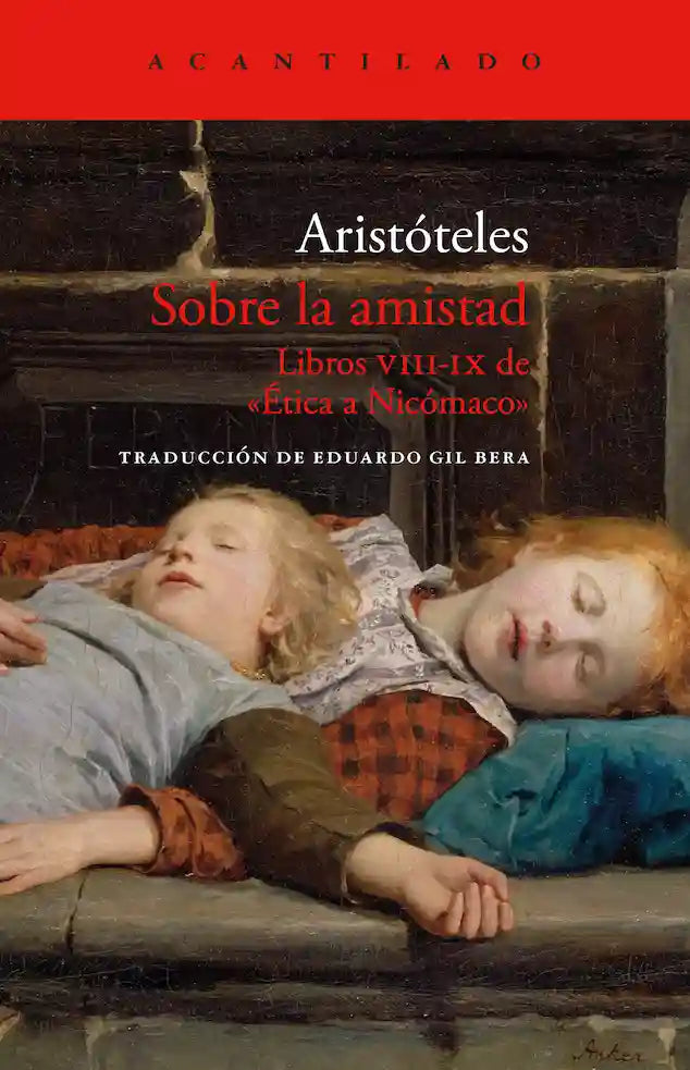 SOBRE LA AMISTAD - ARISTOTELES ARISTO