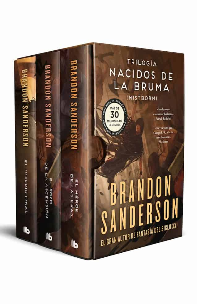 TRILOGIA NACIDOS DE LA BRUMA MISTBORN - BRANDON SANDERSON | FANTASIA