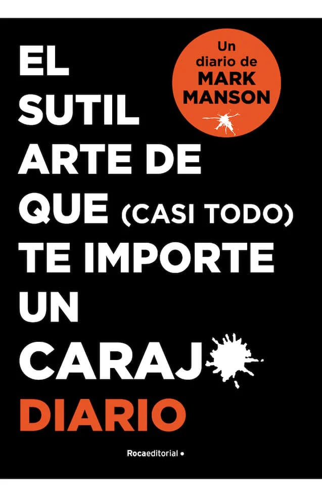 Comprar libro  EL SUTIL ARTE DE QUE (CASI TODO) TE IMPORTE UN CARAJO - MARK MANSON con envío rápido a todo Chile