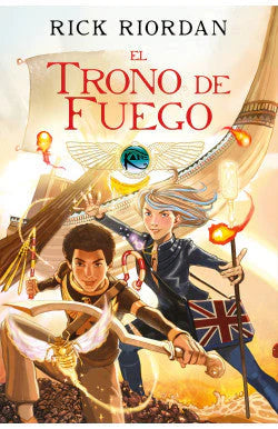 comprar libro EL TRONO DE FUEGO RICK RIORDAN Leolibros.cl / Qué Leo Copiapó