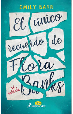Comprar libro  EL UNICO RECUERDO DE FLORA BUNKS - EMILY BARR con envío rápido a todo Chile