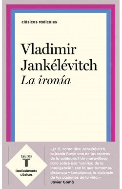 LA IRONIA VLADIMIR JANKELEVI | Libros