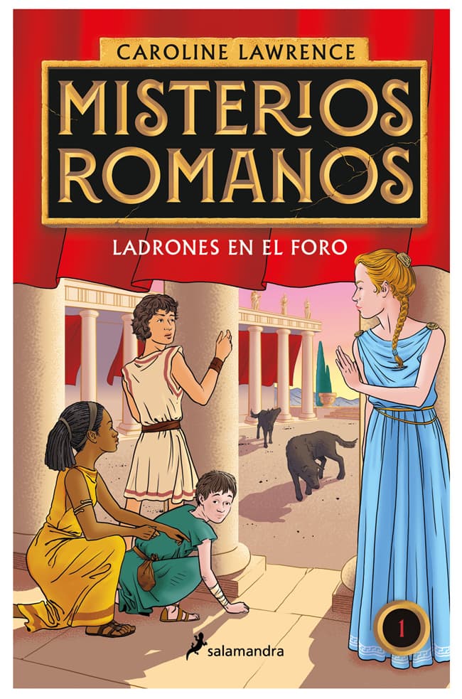 MISTERIOS ROMANOS CAROLINE LAWRENCE | NOVELA