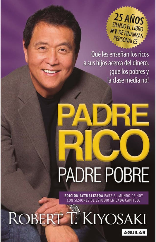 Comprar libro  PADRE RICO PADRE POBRE  25 ANIVERSARIO - ROBERT KIYOSAKI con envío rápido a todo Chile