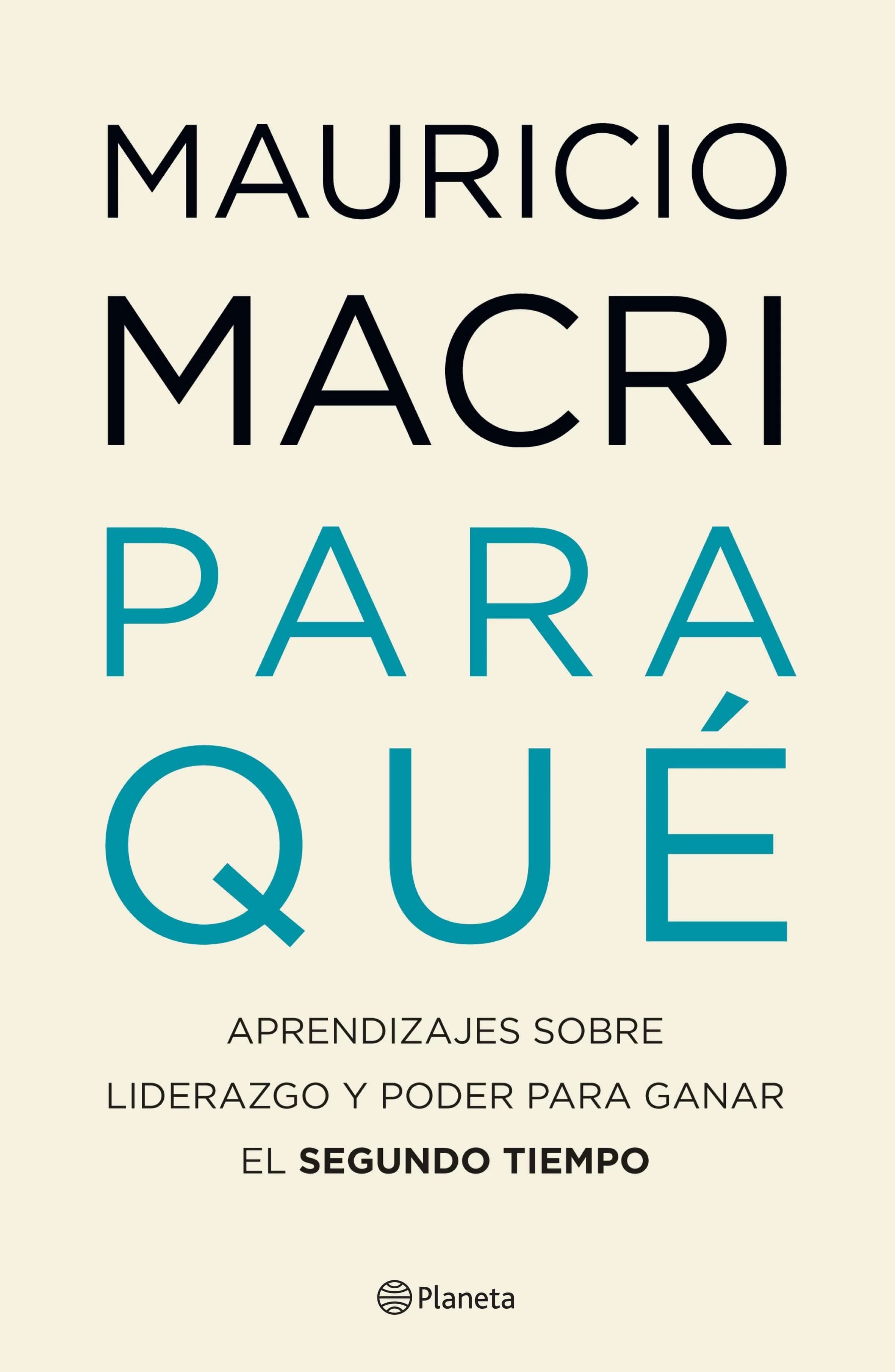 comprar libro PARA QUÉ MAURICIO MACRI Leolibros.cl / Qué Leo Copiapó