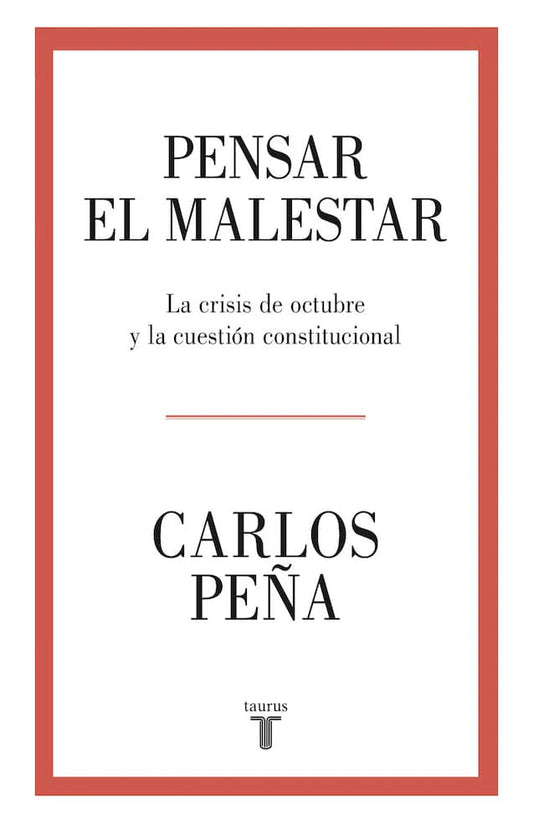 Comprar libro  PENSAR EL MALESTAR - CARLOS PEÑA con envío rápido a todo Chile