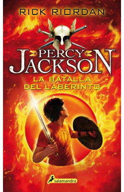 comprar libro PERCY JACKSON 4 LA BATALLA DEL LABERIN RICK RIORDAN Leolibros.cl / Qué Leo Copiapó