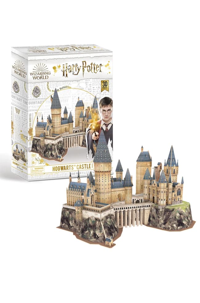 PUZZLE 3D HARRY POTTER CASTILLO HOGWARTS  | PASATIEMPOS